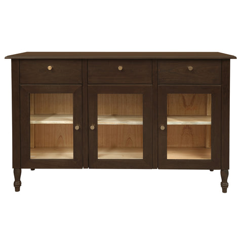 Winston 3 Door 3 Drawer Buffet (Walnut)