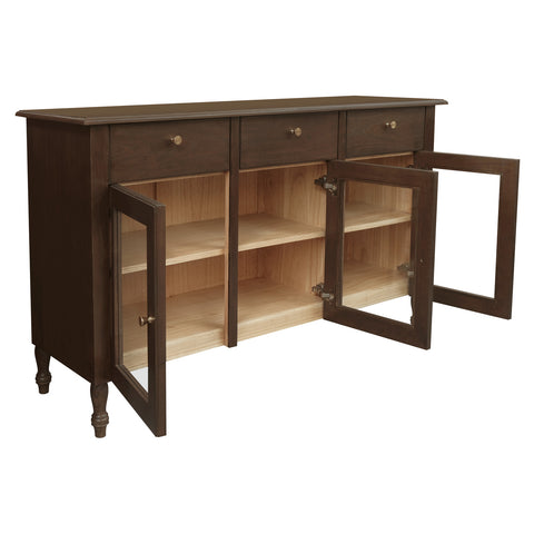 Winston 3 Door 3 Drawer Buffet (Walnut)