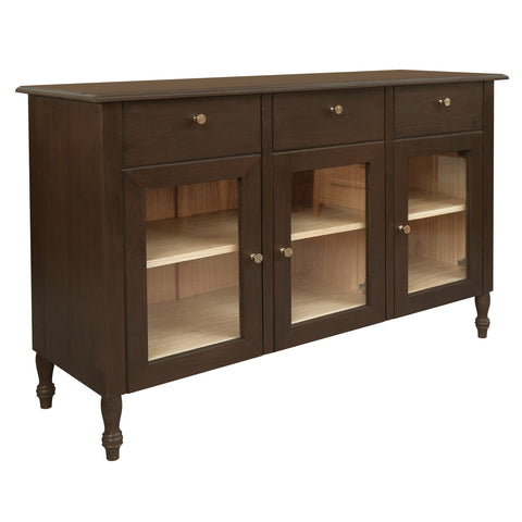 Winston 3 Door 3 Drawer Buffet (Walnut)