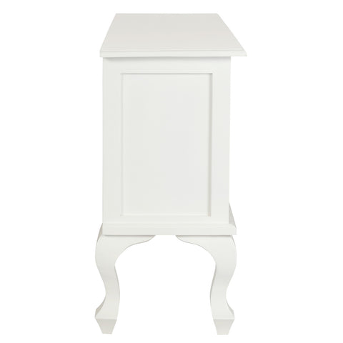Queen Ann 2 Door 2 Drawer Sofa Table