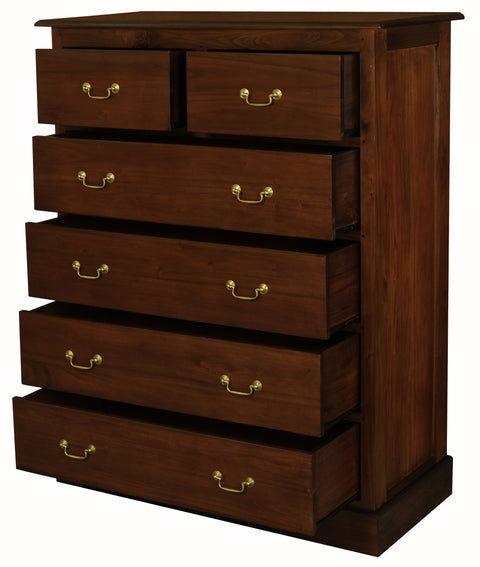 Tasmania 6 Drawer TallBoy