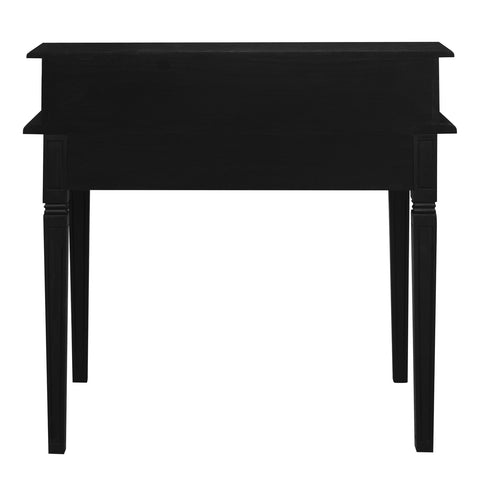Winston 6 Drawer Study Desk (Black)