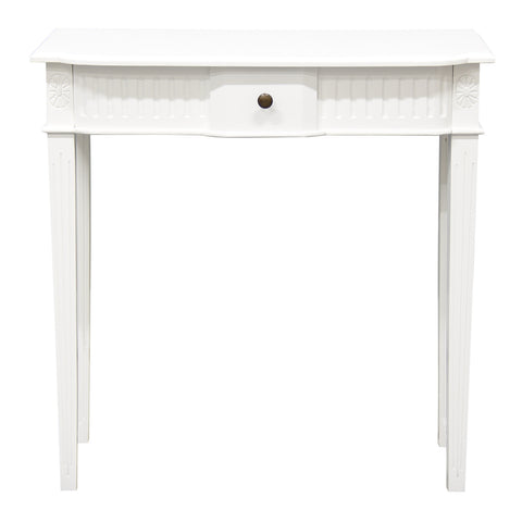 Milly 1 Drawer Carved Hall Table