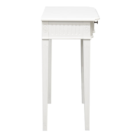 Milly 1 Drawer Carved Hall Table