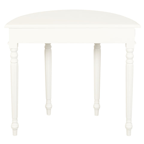 Huntley Turn Leg Half Round Sofa Table