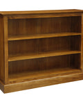 Tasmania Half Size Bookcase Wide (Light Pecan)