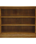 Tasmania Half Size Bookcase Wide (Light Pecan)