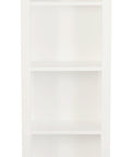 Tasmania 1 Drawer Solid Mahogany Timber Bookcase (White)