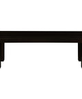 Amsterdam Solid Mahogany Bench 120 x 35cm (Chocolate)