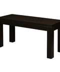 Tilda Solid Mahogany Bench (Small) 90 x 35 cm (Chocolate)
