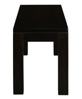 Tilda Solid Mahogany Bench (Small) 90 x 35 cm (Chocolate)