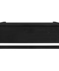 Jasper Blanket Box/Storage Bench (Black)