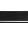 Jasper Blanket Box/Storage Bench (Black)
