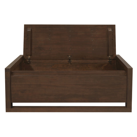 Jasper Blanket Box/Storage Bench (Walnut)