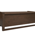 Jasper Blanket Box/Storage Bench (Walnut)