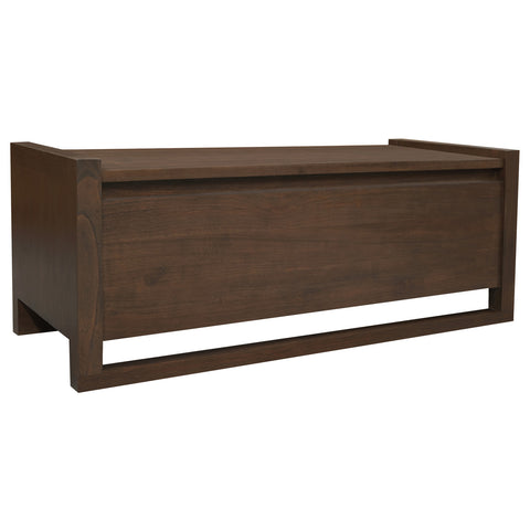 Jasper Blanket Box/Storage Bench (Walnut)