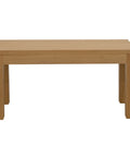 Tilda Solid Mahogany Bench (Small) 90 x 35 cm (Natural)