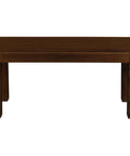Tilda Solid Mahogany Bench (Small) 90 x 35 cm (Mahogany)