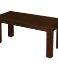 Tilda Solid Mahogany Bench (Small) 90 x 35 cm (Mahogany)