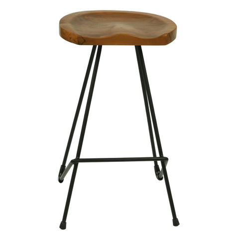 Saddle Shape Kitchen Counter Stool