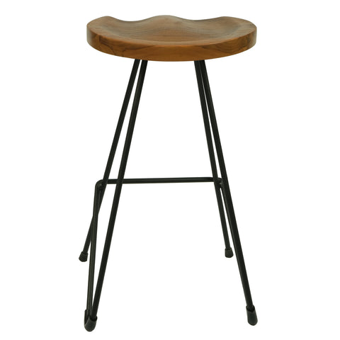 Saddle Shape Kitchen Counter Stool