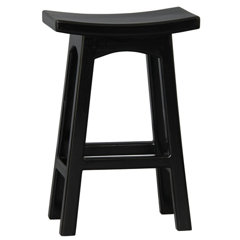 Tokyo Solid Mahogany Timber Kitchen Counter Stool