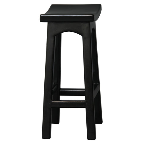 Tokyo Solid Mahogany Timber Kitchen Counter Stool