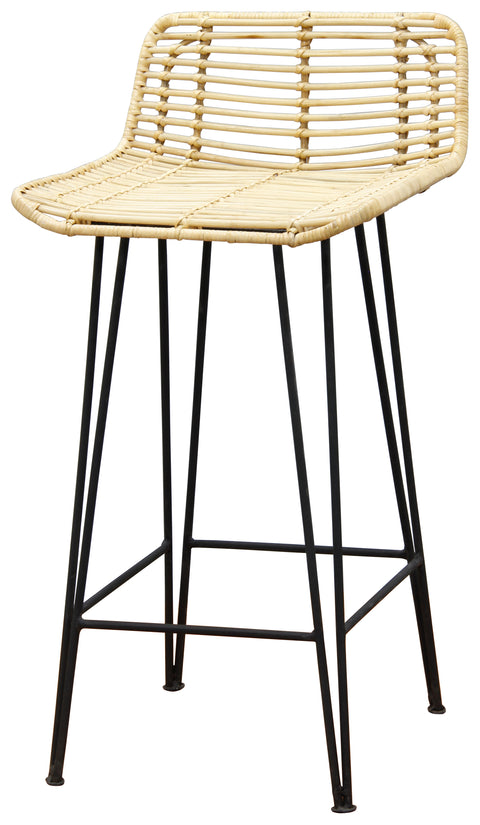 RTA Rattan Bar Stool