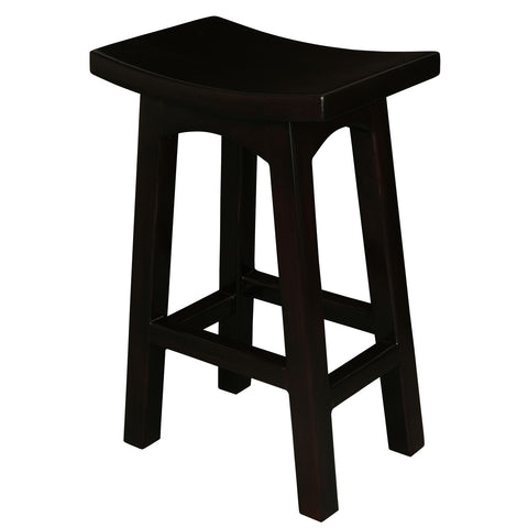Tokyo Solid Mahogany Timber Kitchen Counter Stool