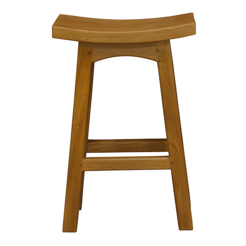 Tokyo Solid Mahogany Timber Kitchen Counter Stool