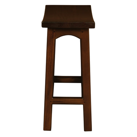 Tokyo Solid Mahogany Timber Kitchen Counter Stool