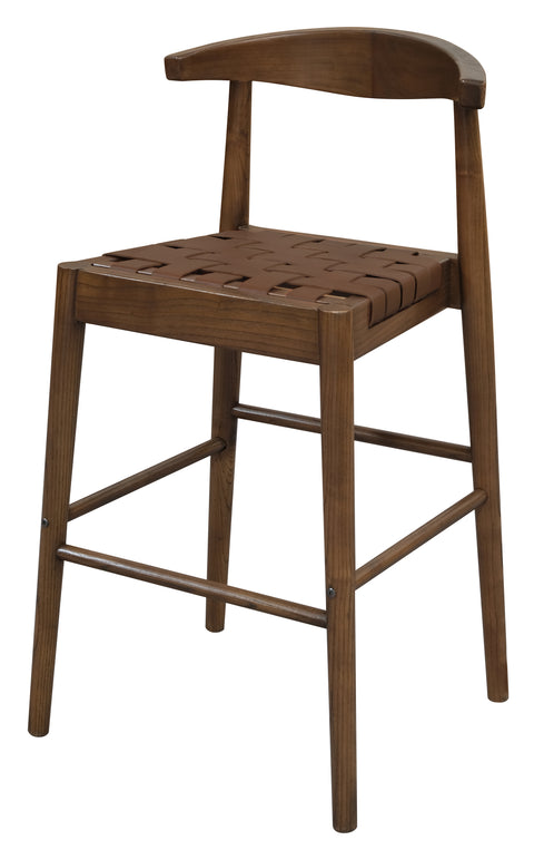 Elliot Genuine Leather Barstool - KD