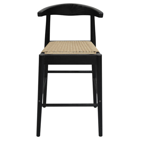 Arden Solid Oak Barstool with Loom