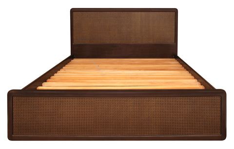 Kelly Rattan Queen Bed