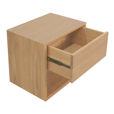 Oscar 1 Drawer Bedside Table (Natural)