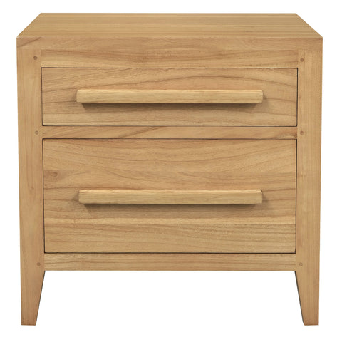 DION 2 Drawer Bedside Table