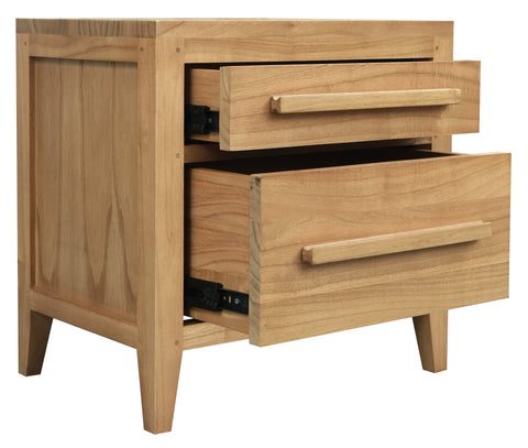 DION 2 Drawer Bedside Table