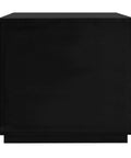 Oslo 2 Drawer Bedside Table (Black)
