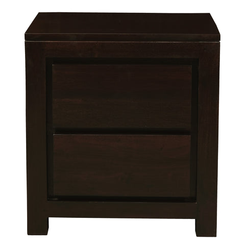 Amsterdam 2 Drawer Bedside Table