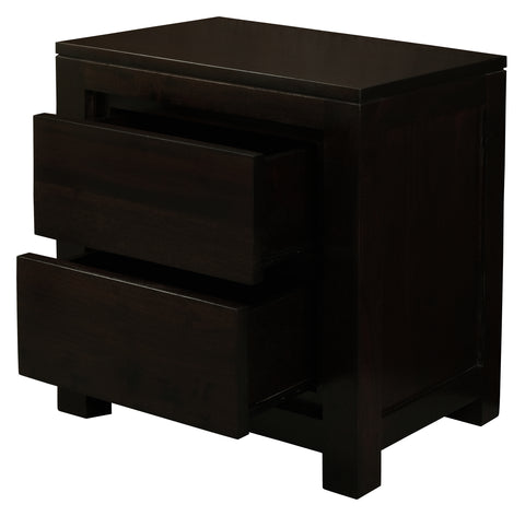 Amsterdam 2 Drawer Bedside Table