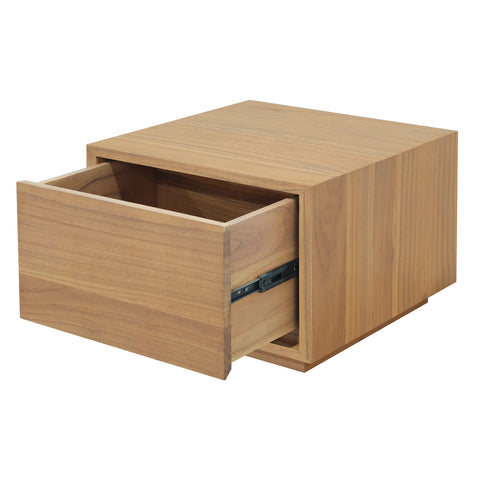 Oscar 1 Drawer Low Bedside Table