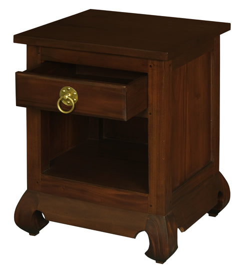 DYNASTY 1 Drawer Bedside Table