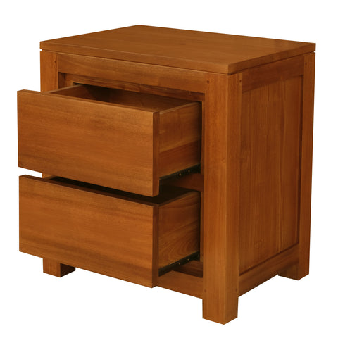 Amsterdam 2 Drawer Bedside Table