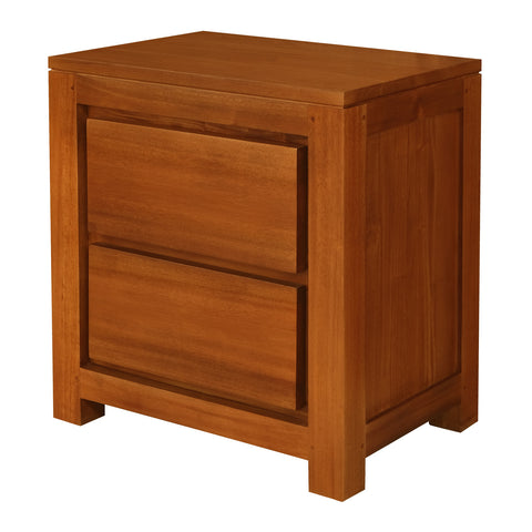 Amsterdam 2 Drawer Bedside Table