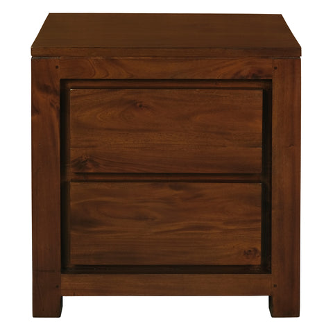 Amsterdam 2 Drawer Bedside Table