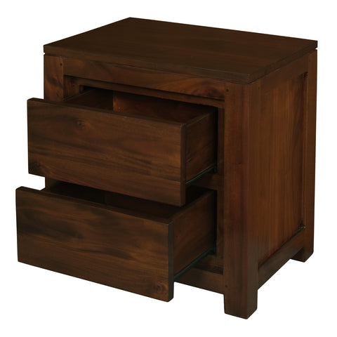Amsterdam 2 Drawer Bedside Table