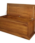 Tasmania Blanket Box - Large (Light Pecan)
