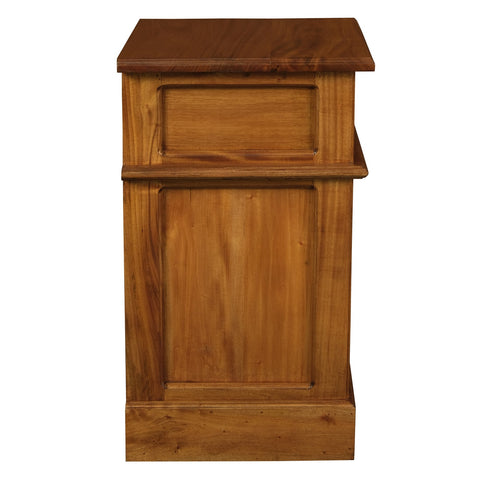 Tasmania 1 Solid Door 1 Drawer Bedside Table