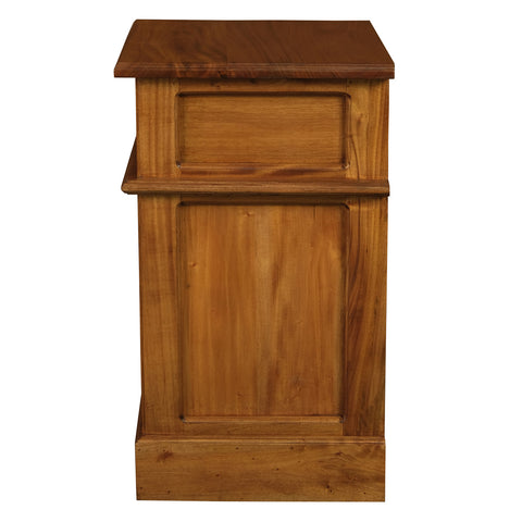 Tasmania 1 Solid Door 1 Drawer Bedside Table