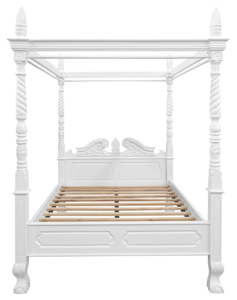 Jepara Solid Mahogany 4 Poster Bed